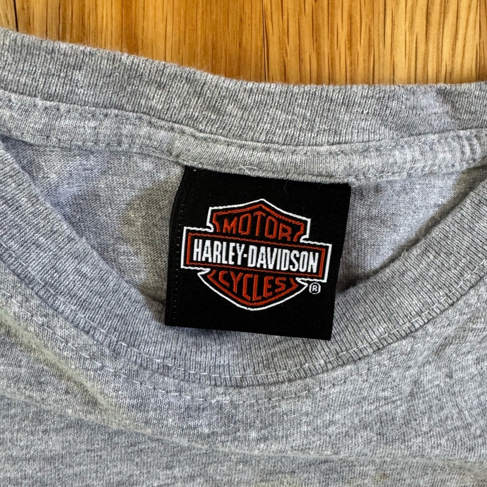 Harley-Davidson Men’s XL Gray Graphic T-Shirt Roatan, Honduras - Picture 3 of 4
